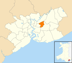 Wales Newport Community Ringland map